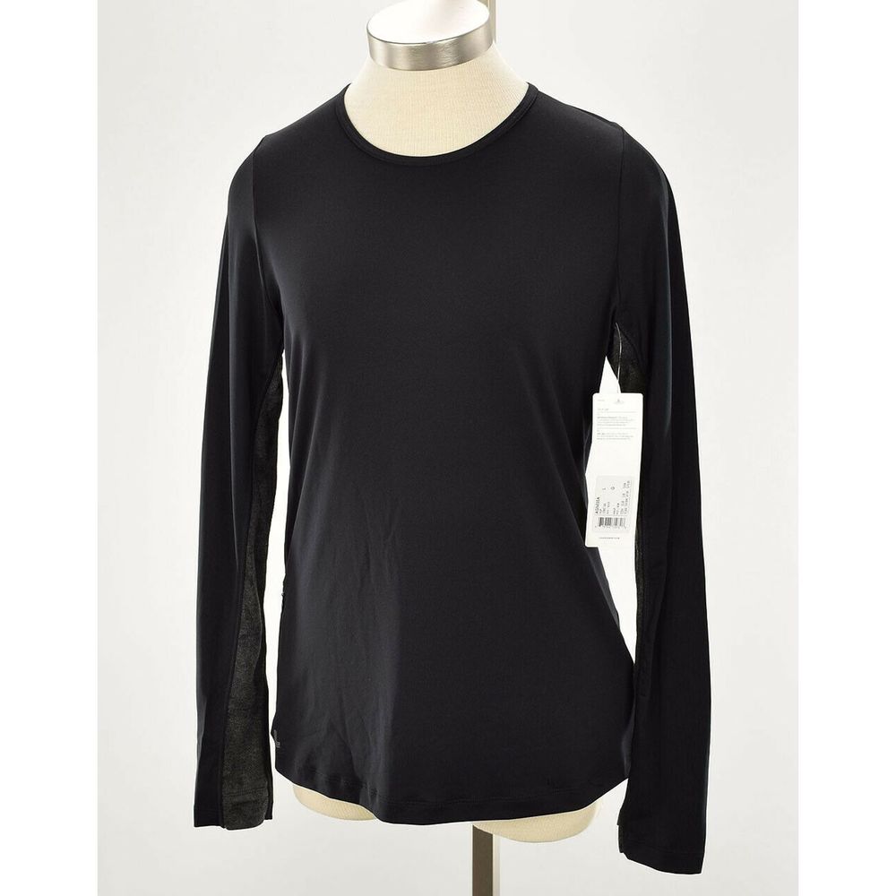 LOLE Black AGNESSA Long Sleeve UPF 35+ Top LARGE